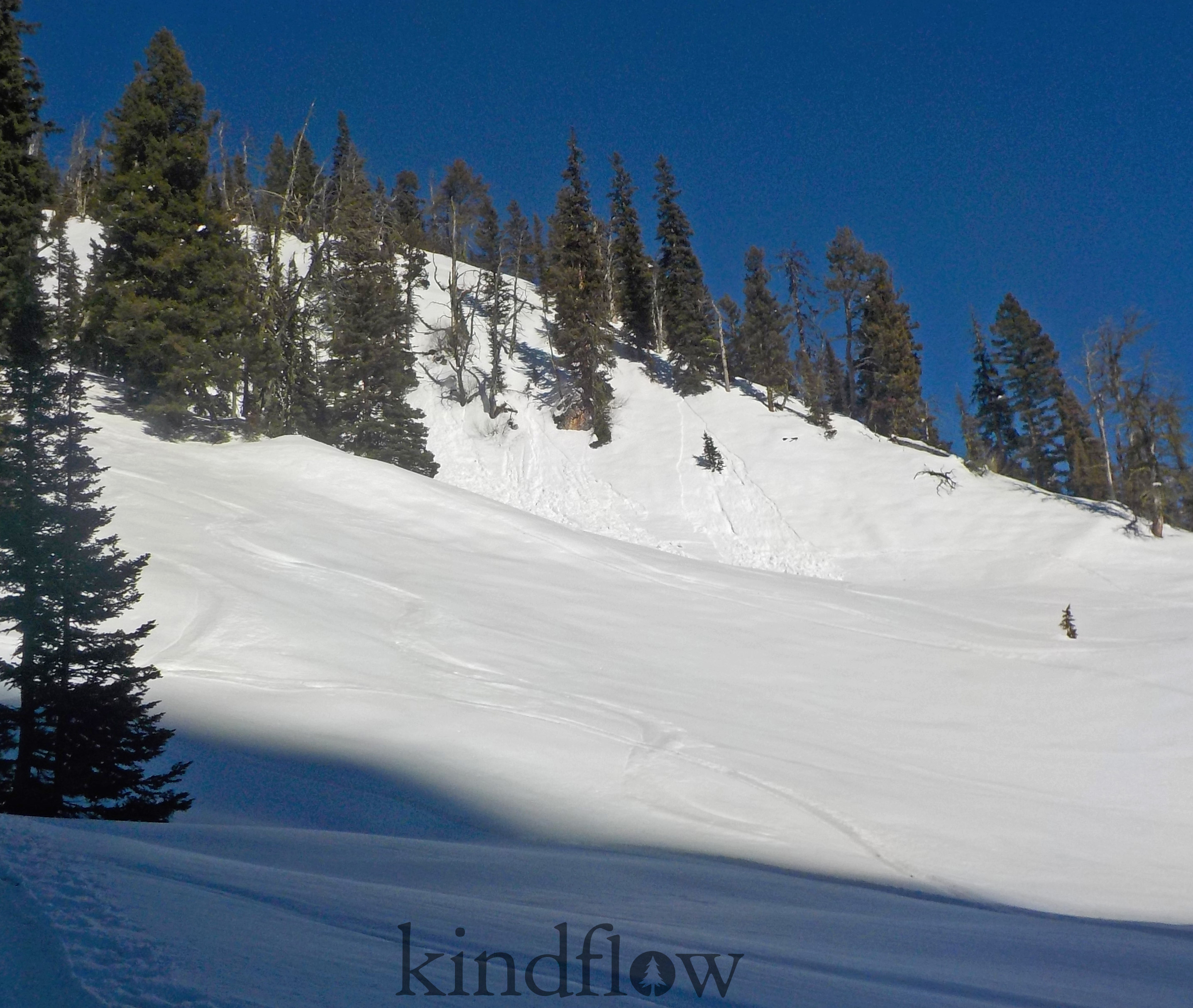 Small, wet, loose avalanches Small, wet, loose avalanches