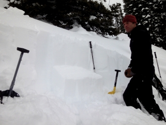 Avalanche Crown Snowpit - 31 March 11